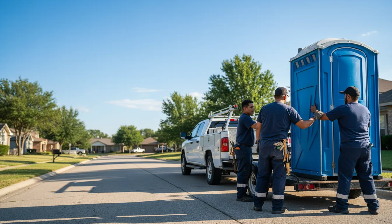Portable Toilet Rental in Clint, TX near me
